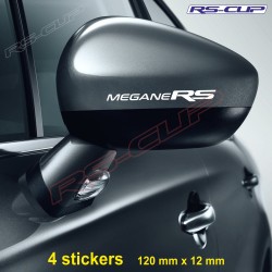 4 decals MEGANE RS