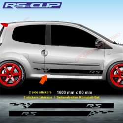 Side skirts decal special for TWINGO RS