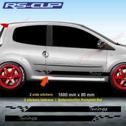 Side skirts decal for Renault TWINGO 1 and 2