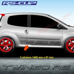 Kit 3 stickers TWINGO RS pour Renault TWINGO