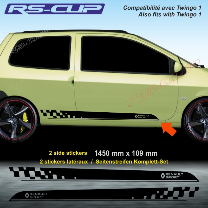 1 stickers autocollant Renault sport racing sponsor - Équipement auto
