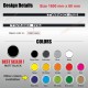 Kit autocollant PORSCHE STYLE pour Renault TWINGO RS