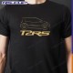 Men Tshirt TWINGO 2 RS Renault Sport Black Gold