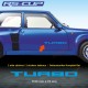 2 TURBO sticker decal 55 cm for Renault RS TURBO