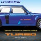2 Aufkleber TURBO 55 cm für Renault R5 Turbo