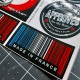 Pack 9 stickers RENAULT SPORT MADE IN FRANCE APPROVED FOR THE RACE