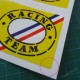2 sticker decals Cibié 28 cm for ALPINE RENAULT