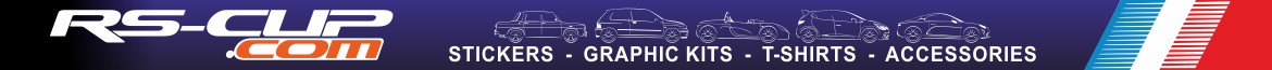 RS-CUP.com - Alpine Dacia and Renault Sport sticker decals