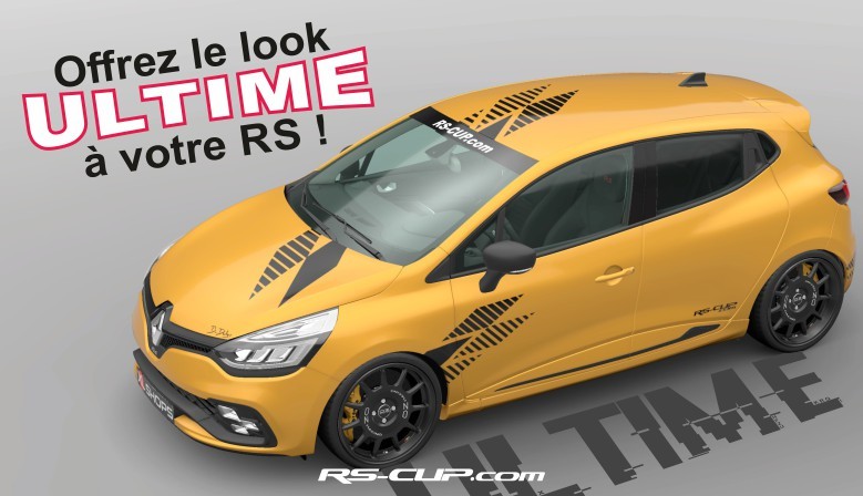 RS-CUP.com - Kit Autocollant ULTIME pour voitures RENAULT SPORT