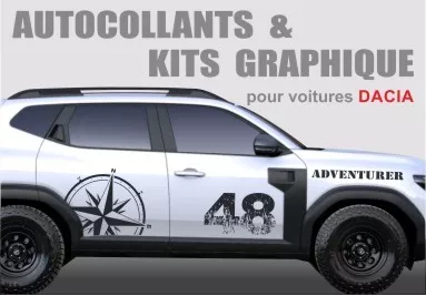 RS-CUP.com - Autocollant et kits graphique pour voitures DACIA